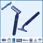 Plastic Handle Twin Blade Disposable Razor 5 pcs/bag Hot Sell   (SL-3016L)